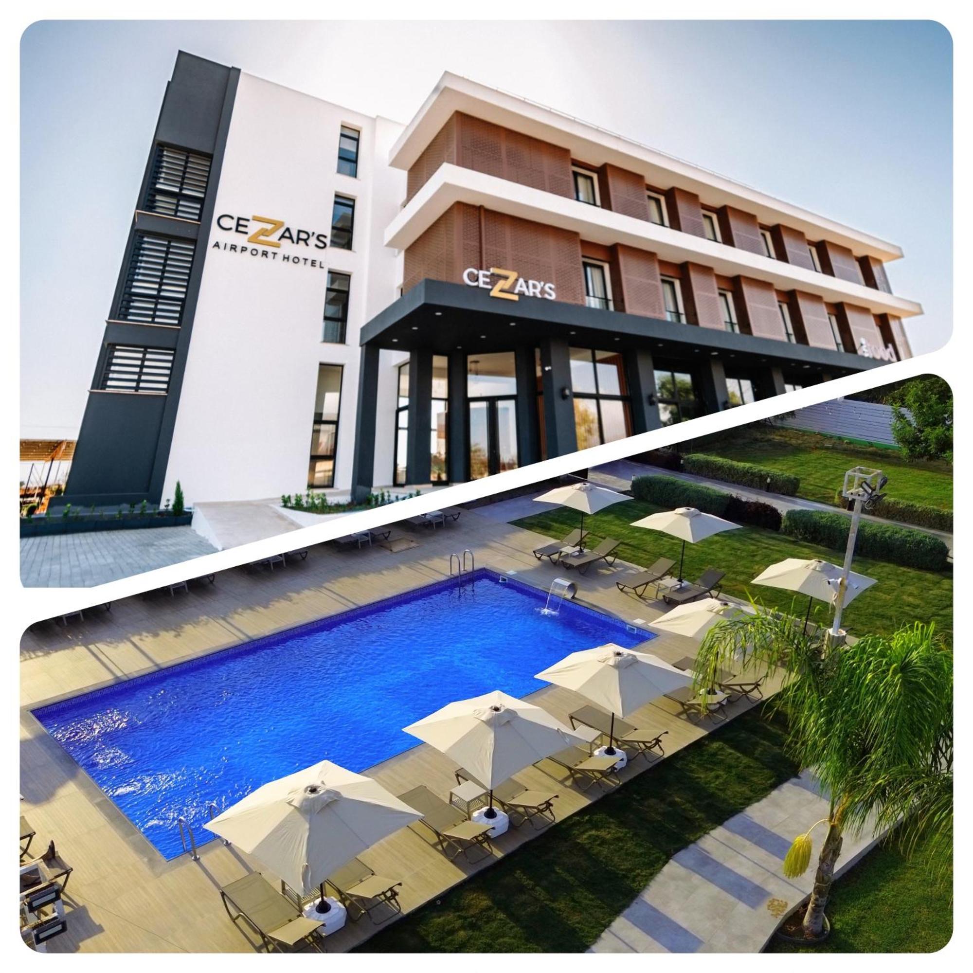 Cezar'S Airport Hotel Nicosia Exterior foto